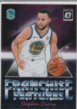 STEPHEN CURRY Donruss Optic FRANCHISE FEATURES Golden State Warriors Card STEPH!
