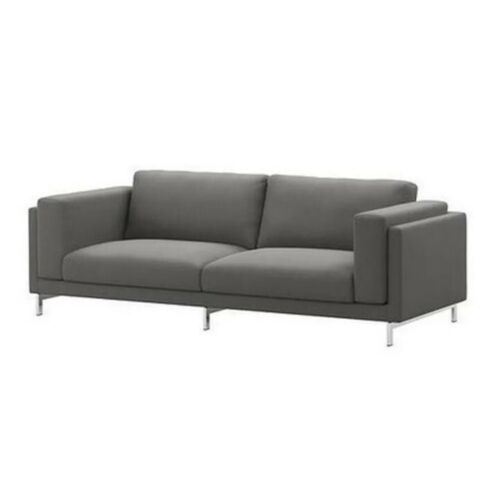 Ikea covers for Nockeby 3-Seater Sofa in Risane Grey 002.804.73 - Photo 1/5