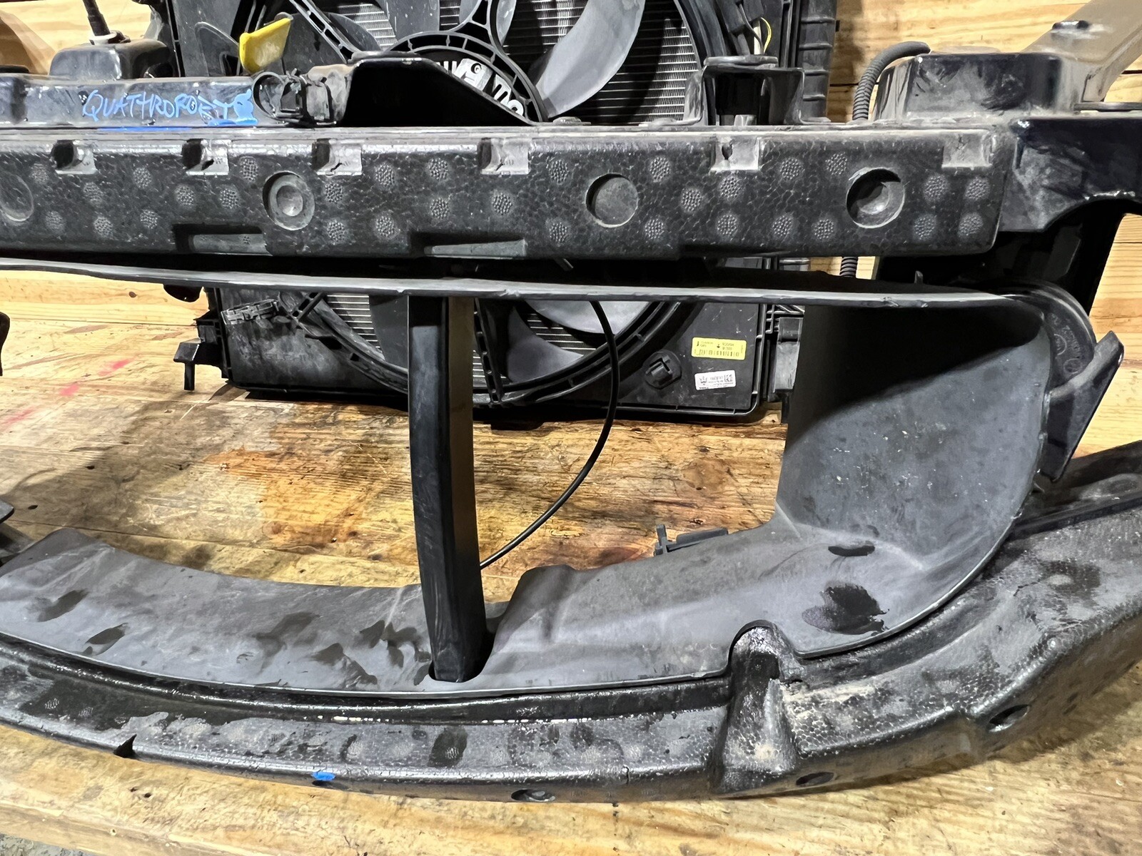 💥OEM 2014-2021 Maserati Quattroporte Radiator Support Rebar Cooling Assembly