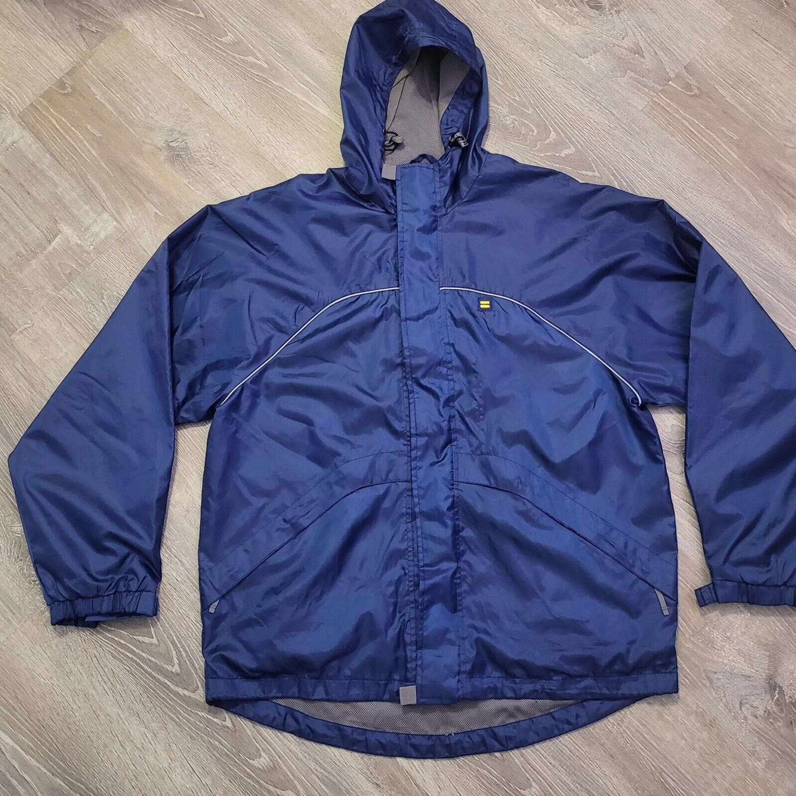 Canyon Guide Outfitters Jacket Size Large Mens Blue Outdoors Hiking Walking
