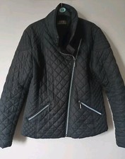Ladies Fenn Wright Manson Black Padded Jacket Size 14