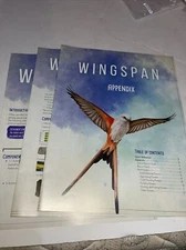 Wingspan Board Game Stonemaier Games Replacement Manuals And Appendix Rules