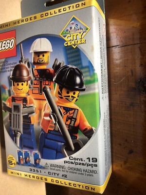 NEW LEGO 3351 City #2 Mini Heroes 3 Figure Set NICE BOX | eBay