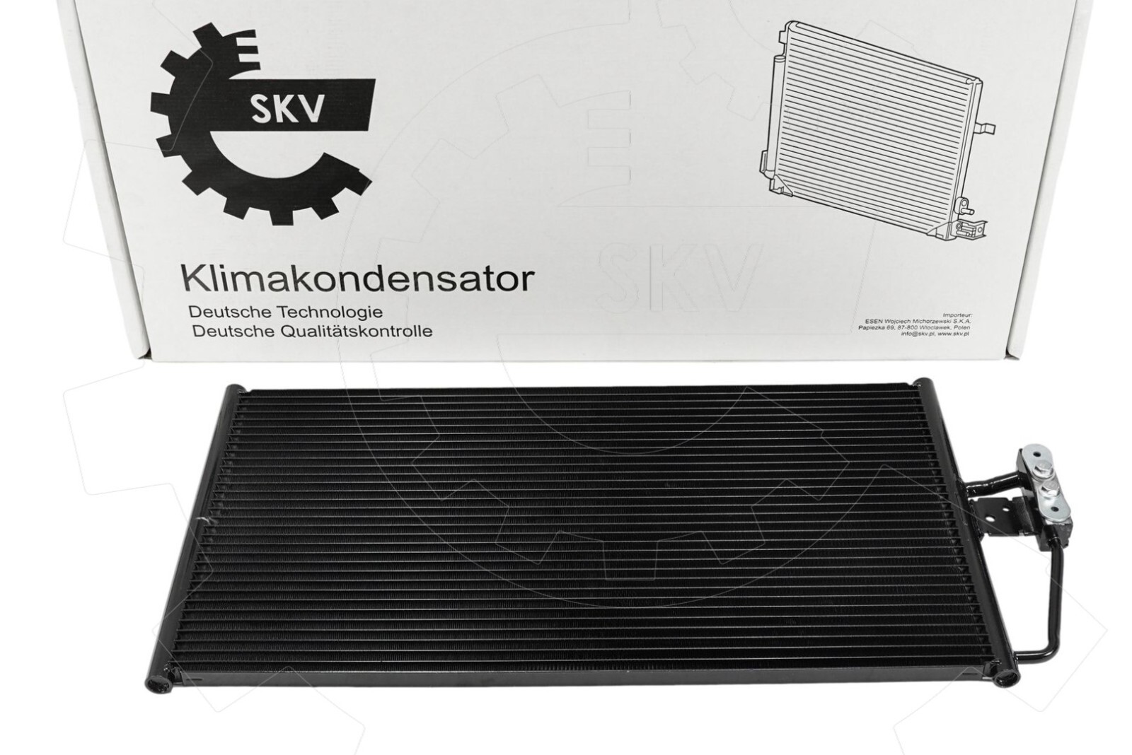 Condensateur de climatisation premium pour BMW E39 et E38 diesel M57