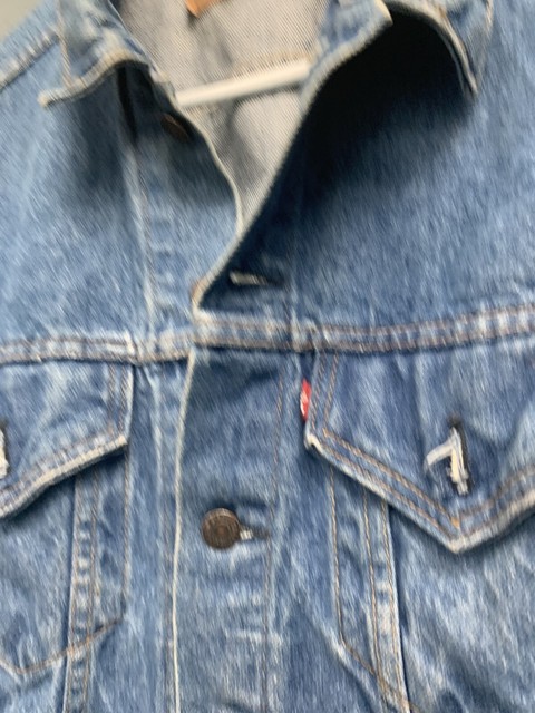 used levi jean jacket