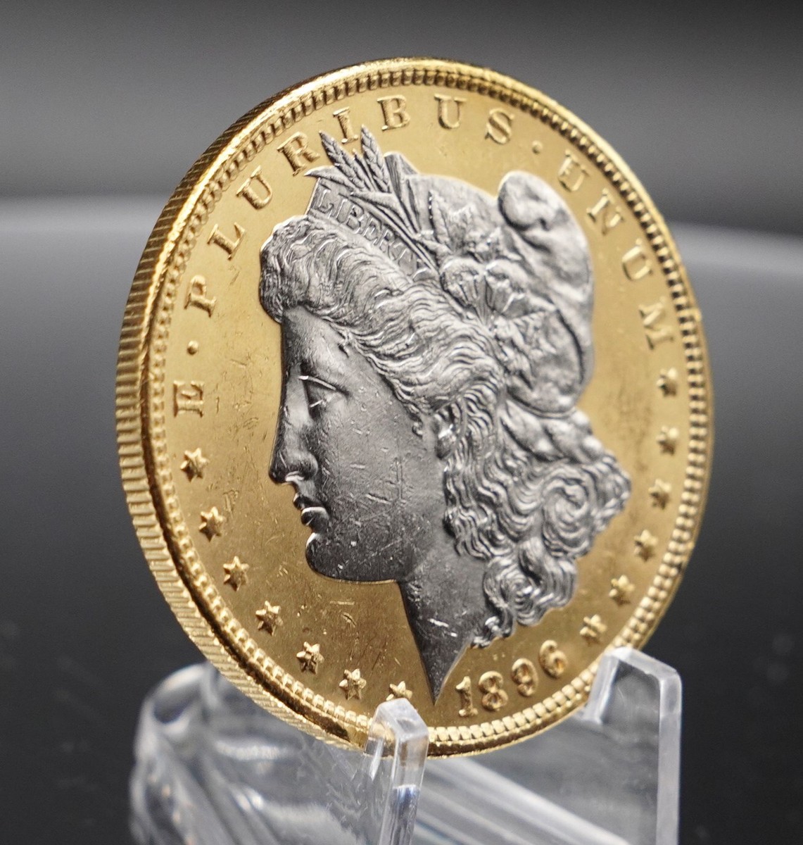 1896 Philadelphia Morgan Dollar USA GOLD Lady Liberty 90% Silver