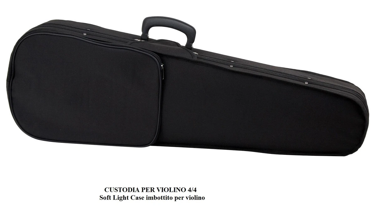 Double Violin Viola Case for 4/4 size violin and 15-17 inch viola Carbon fiber