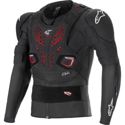 Alpinestars Protektorjacke Bionic Pro V3 Plasma Schwarz/Rot/Weiß