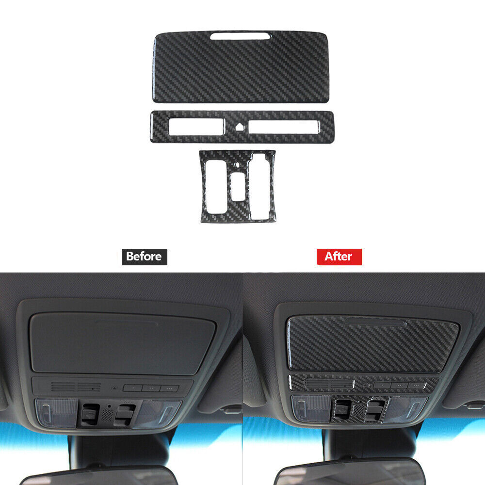 Carbon Fiber Overhead Console Panel Type A Cover For Honda Accord Sedan 2008-12
