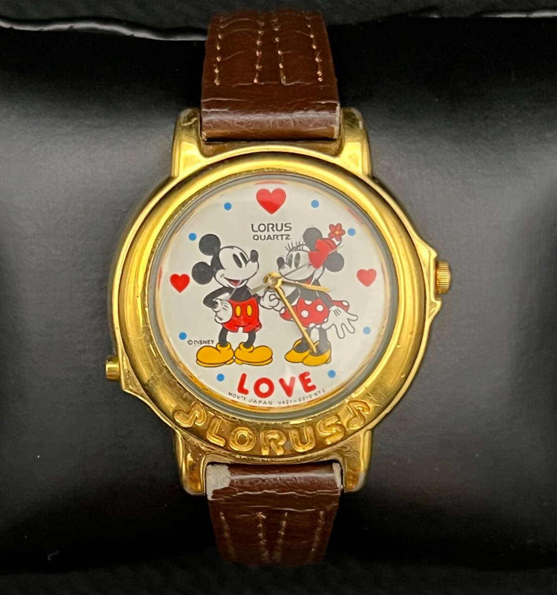 VINTAGE LORUS MICKEY & MINNIE MOUSE Disney \