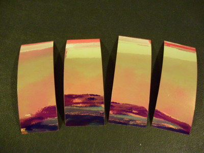 fish lure uv tape Precut Clear Dots Super Series 11" Flasher DIY Salmon Trolling 2x6 sheets. UV Plasma 2" x 6"