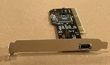 PCIE PCI-E FIREWIRE IEEE 1394 1 PORT FIRE WIRE CONTROLLER CARD FOR DESKTOP PC