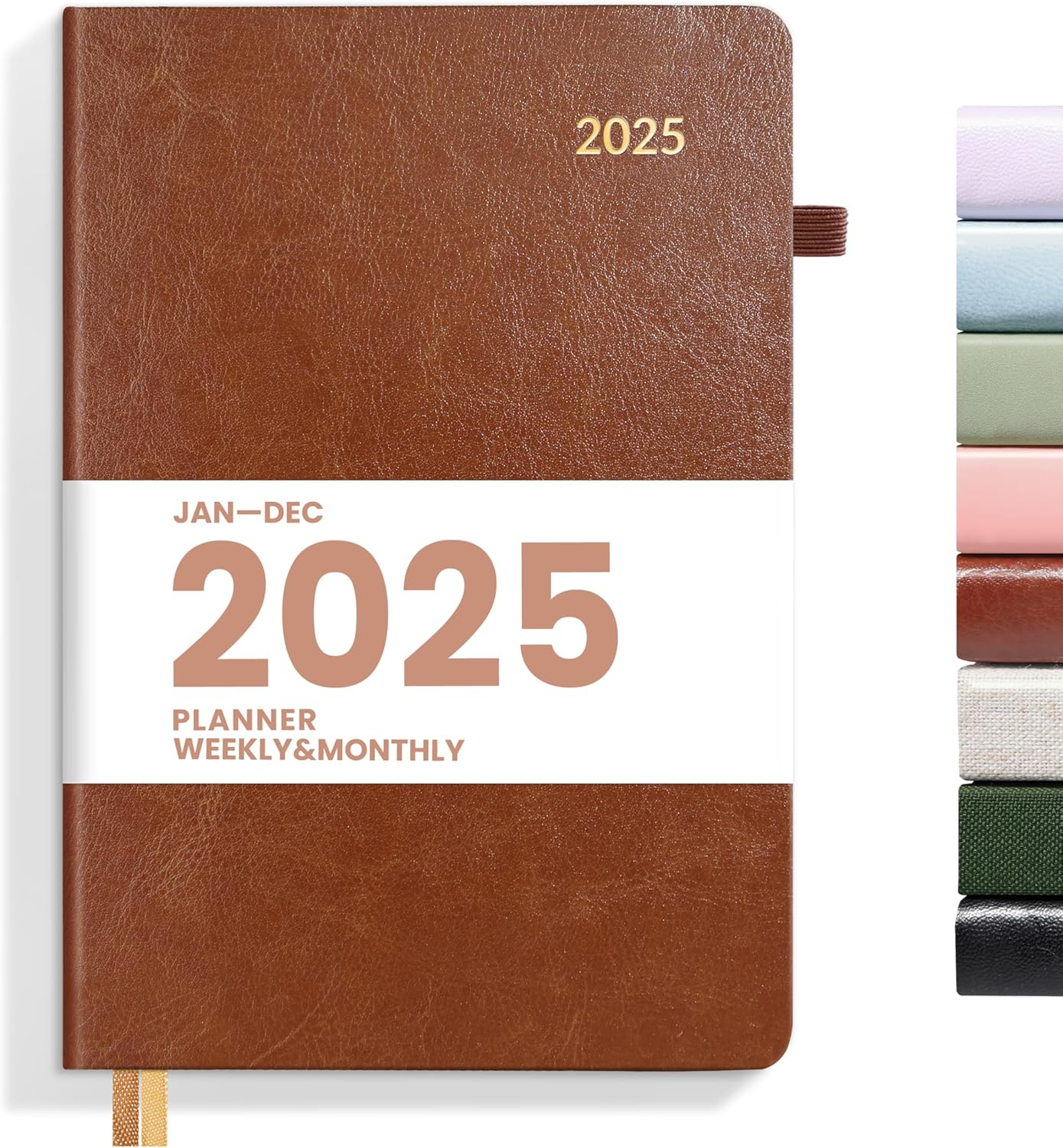 2025 Weekly & Monthly Hardcover Planner 5.5