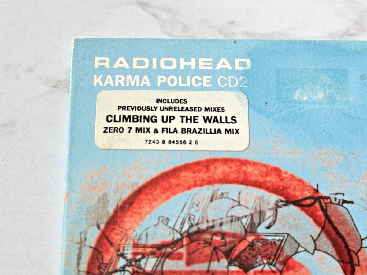 Radiohead Karma Police CD Single UK IMPORT! 1997 w/Hype