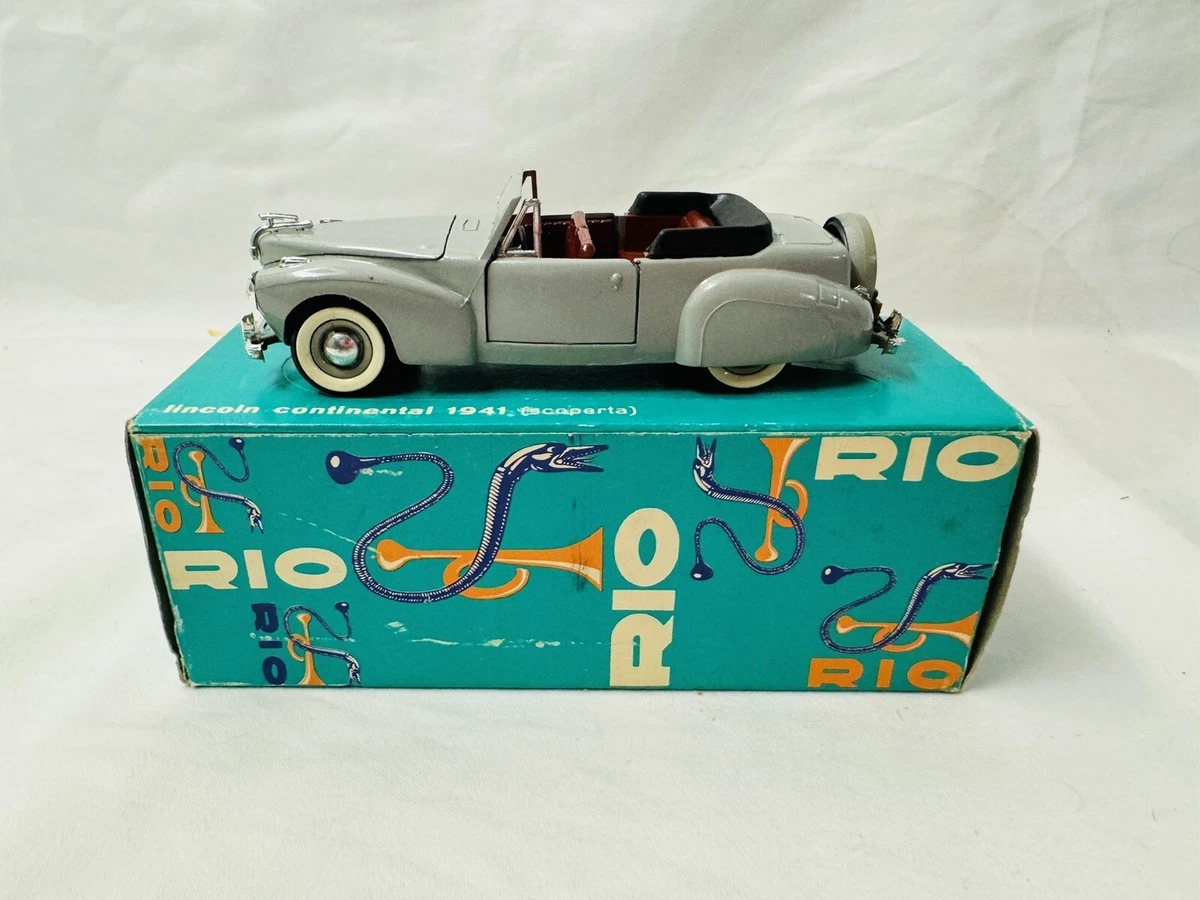 Lincoln 1941 Year of Manufacture Vintage Manufacture Diecast Cars