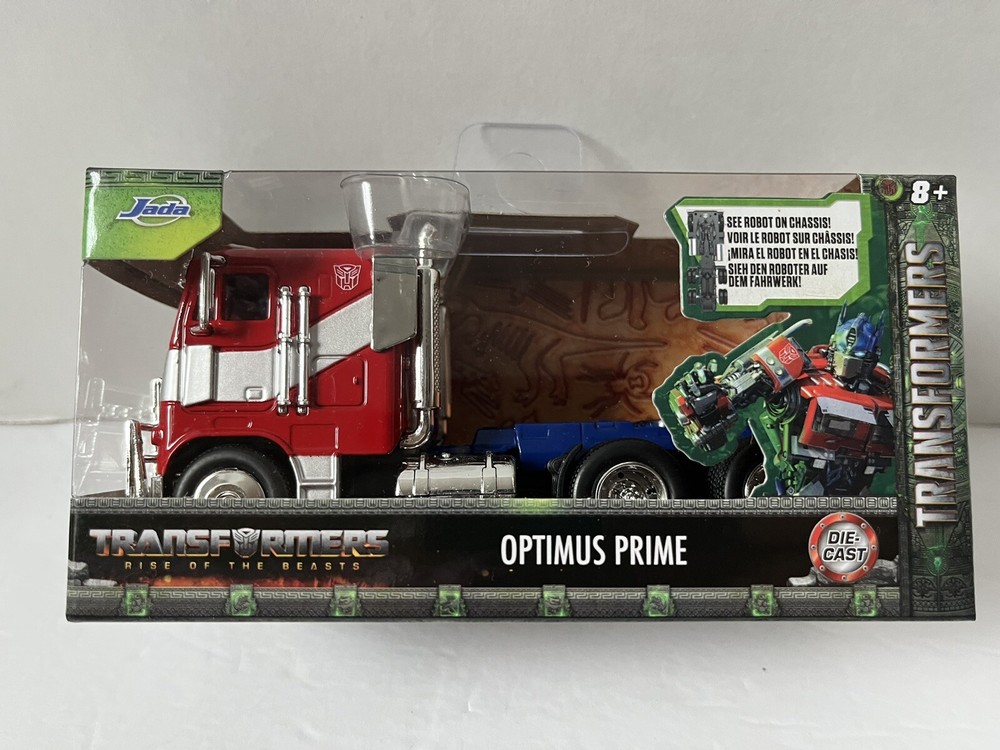 2023 JADA TOYS TRANSFORMERS Rise Of The Beasts OPTIMUS PRIME 1:32 HOLLYWOOD RIDE