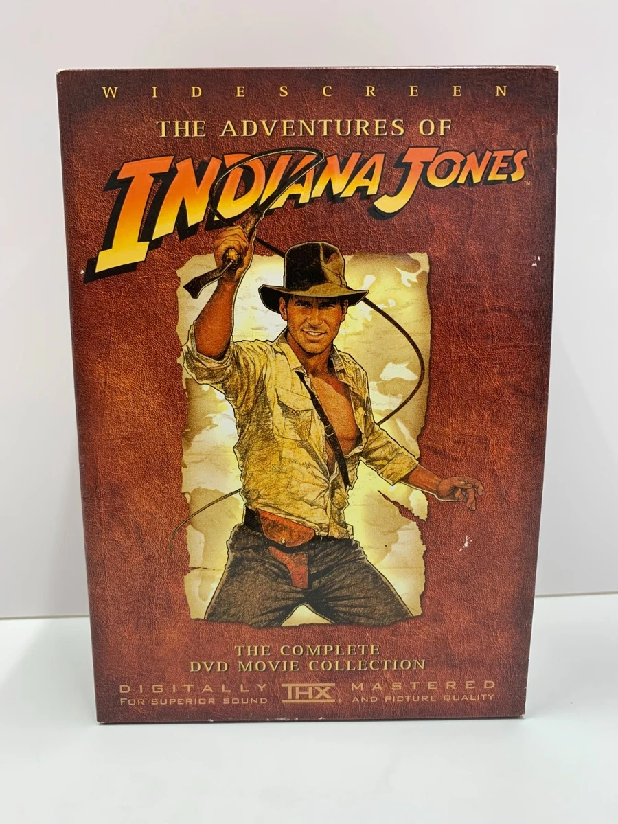 Indiana Jones Complete Series Box Set DVDs & Blu-ray Discs for