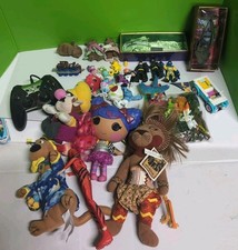 Large Toy Lot, Lalaloopsy,Lion King,Legos, Action Figures ,Junk Drawer