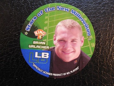 2000 Brian Urlacher Chicago Bears ROOKIE card HOFer 2000 King B MSA #20 New Mex