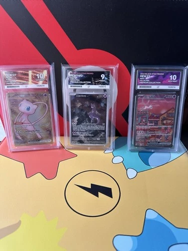 151 UPC Promos, Ace Graded, Mew Ex 205, Mewtwo 052, Mew Ex 053