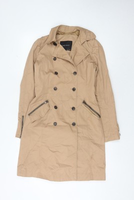 Zara Basic Damen Beige Trenchcoat XS Lang