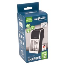Ansmann Comfort Plus UK AA AAA and PP3 Battery Charger