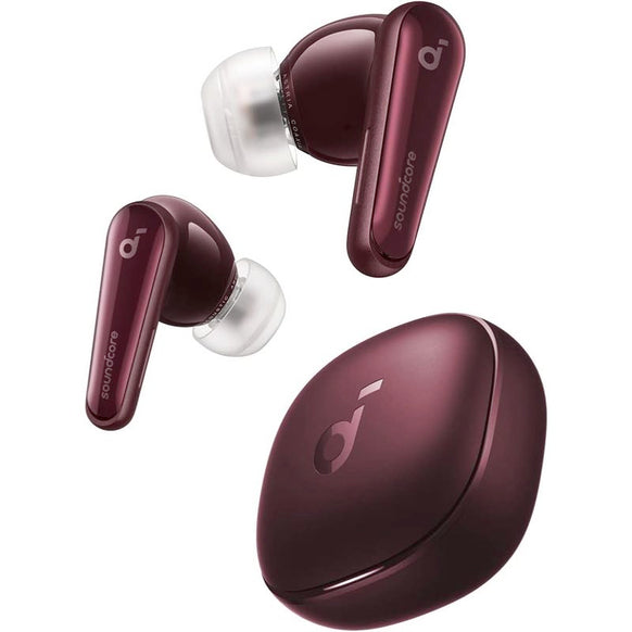 新品AnkerSoundcoreLiberty4ProBluetooth 5.3 New Anker Soundcore Liberty 4 Wireless Earbuds Bluetooth 5.3 Wine