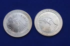 Australian Silver Kangaroo .999 Troy Ounce Coin Round Lot of 2oz Bullion 2016 23