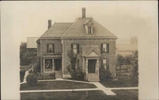 DRYDEN MICHIGAN MI Dike Cooley ARCHITECTURE Early RPPC Real Photo PC