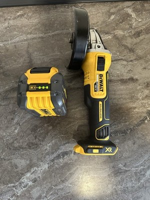DeWalt DCG 405 N Akku-Winkelschleifer, 18V, 125mm ( Ersatzteile ) +Akku 18V 12Ah