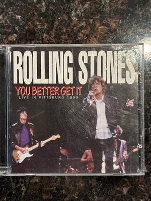 ROLLING STONES / YOU BETTER GET IT Live In Pittsburgh 1999 2CD *Tested