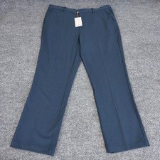 Quince Pants Men 36x30 Ultra-Stretch 24/7 Smart Chino Ocean Blue Work Dress NEW