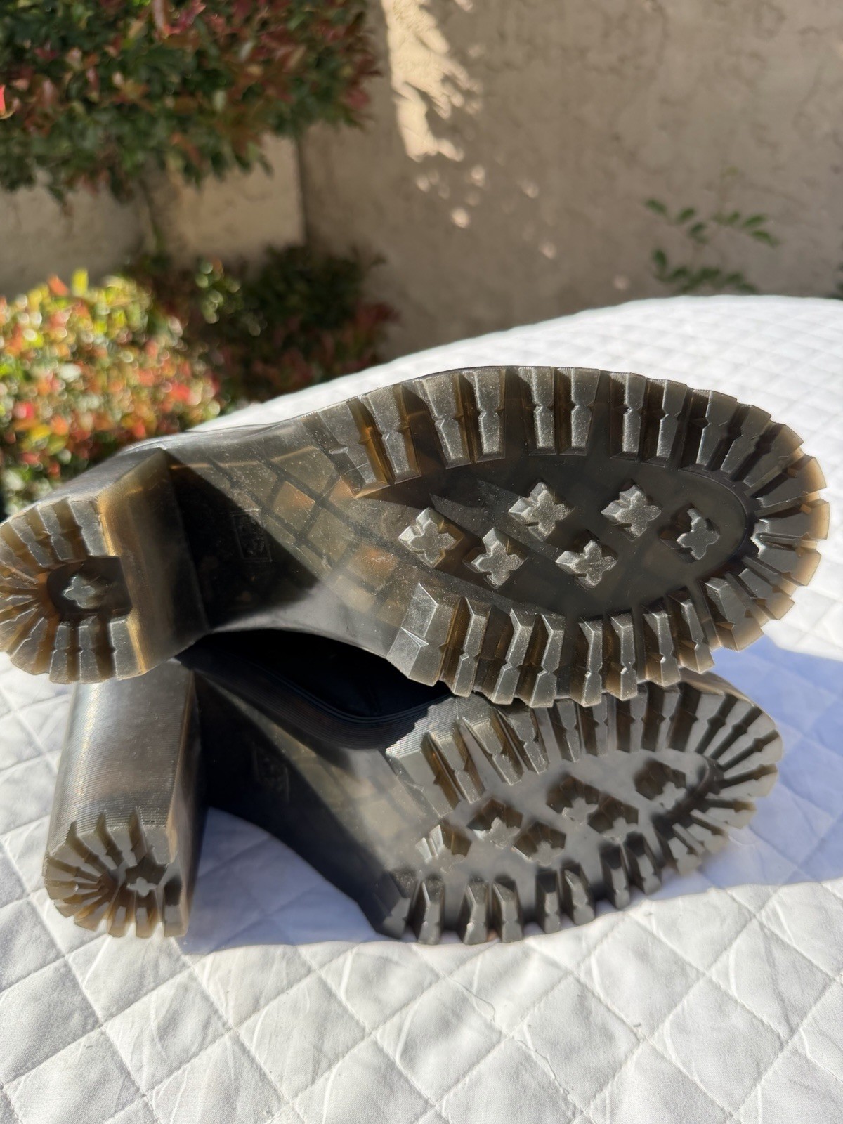 Dr. Doc Martens Magdalena Black Leather High Heel Short Ankle Boots Size 9 41 thumbnail 11