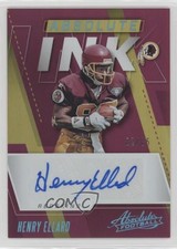 2017 Panini Absolute Ink Jersey Number 82/85 Henry Ellard #AI-HEL Auto 0a3