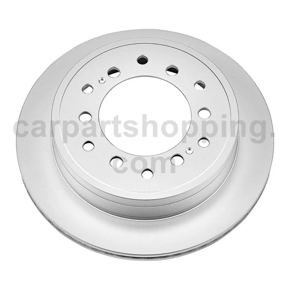 2 задних тормозных ротора подходят для Toyota 4Runner_C 2010 2011 2012 2013 2014 2015 2016 2017 годов выпуска - Изображение 2 из 2