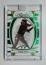 2022 Panini Flawless Oneil * O'NEIL CRUZ * RC Rookie Emerald # /5 SEALED!