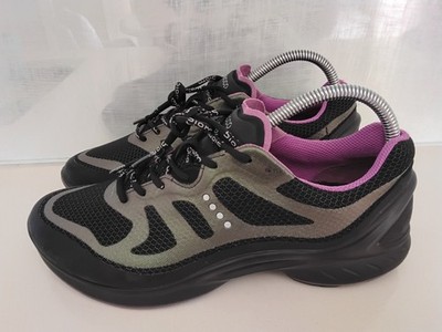 Ecco Biom Natural Motion Womens Black/Purple Comfort Trail Shoes Size 9 (40)