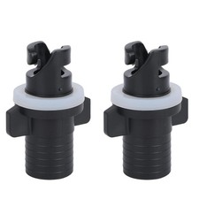 2PCS Inflatable Kayak Pump Adapter Halkey-Roberts Valves Paddle Board Nozzle