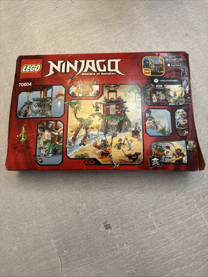 LEGO NINJAGO Tiger Widow Island 70604 BRAND NEW In Box - Image 2 of 4