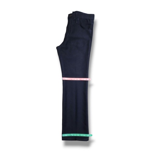 Vintage Wrangler Western Navy Blue 100% Polyester Pants Men's 30x30 82NV - Picture 6 of 13