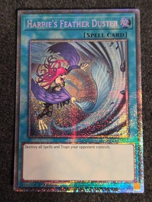 Yugioh! Harpie's Feather Duster - MP25-EN016 - Starlight Rare - 1st Edition Near