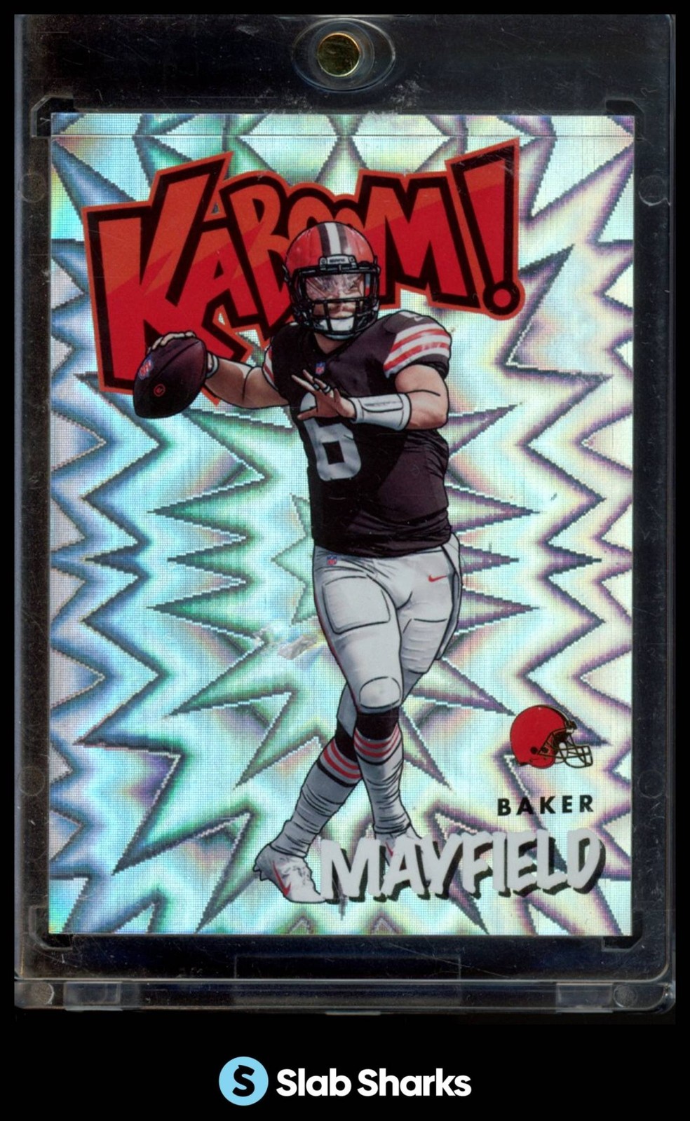 2021 PANINI ABSOLUTE #K32 BAKER MAYFIELD KABOOM! SSP