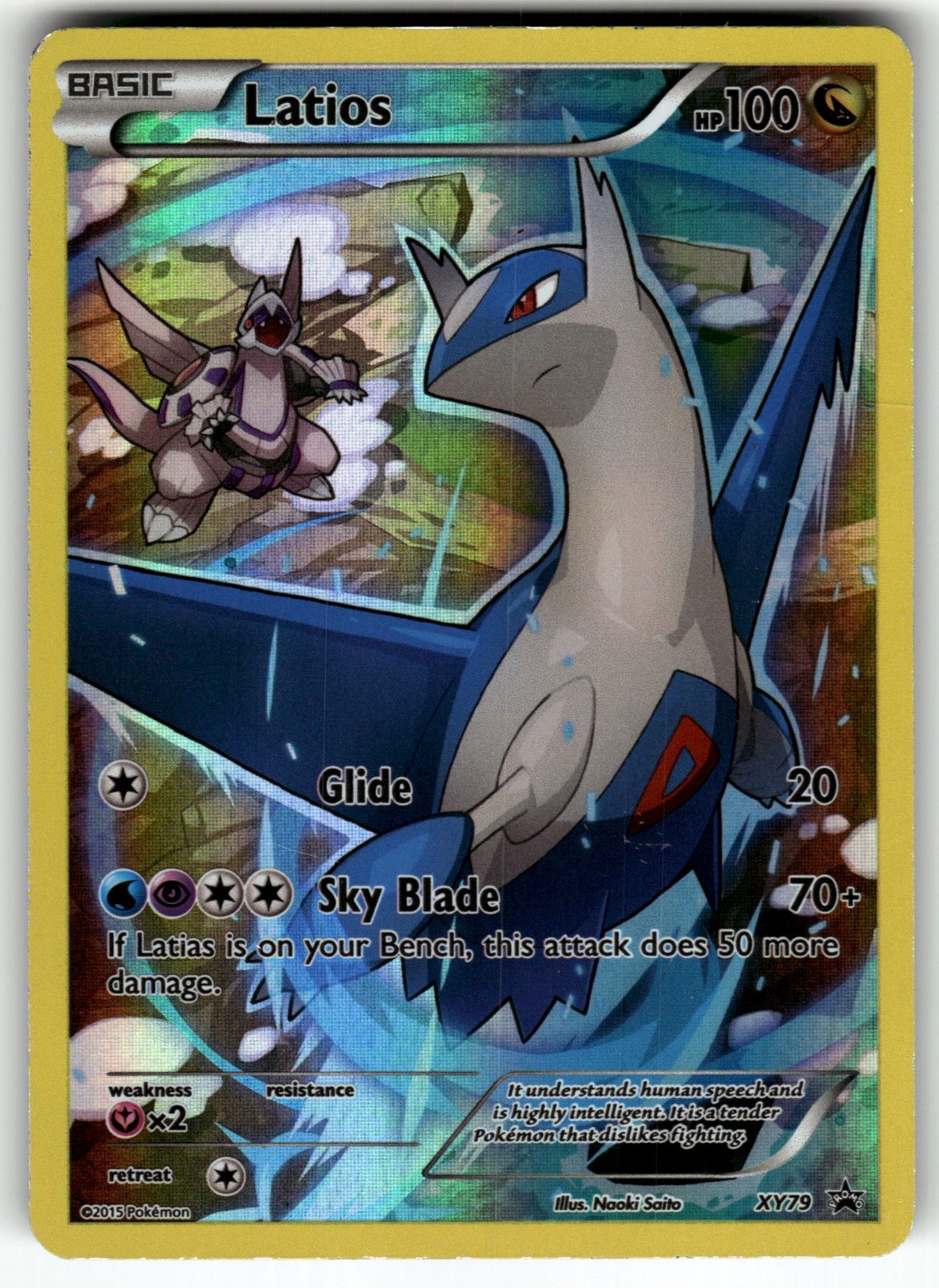 Latios (Full Art Promo) XY79 XY Promos LP Pokemon Card TCG
