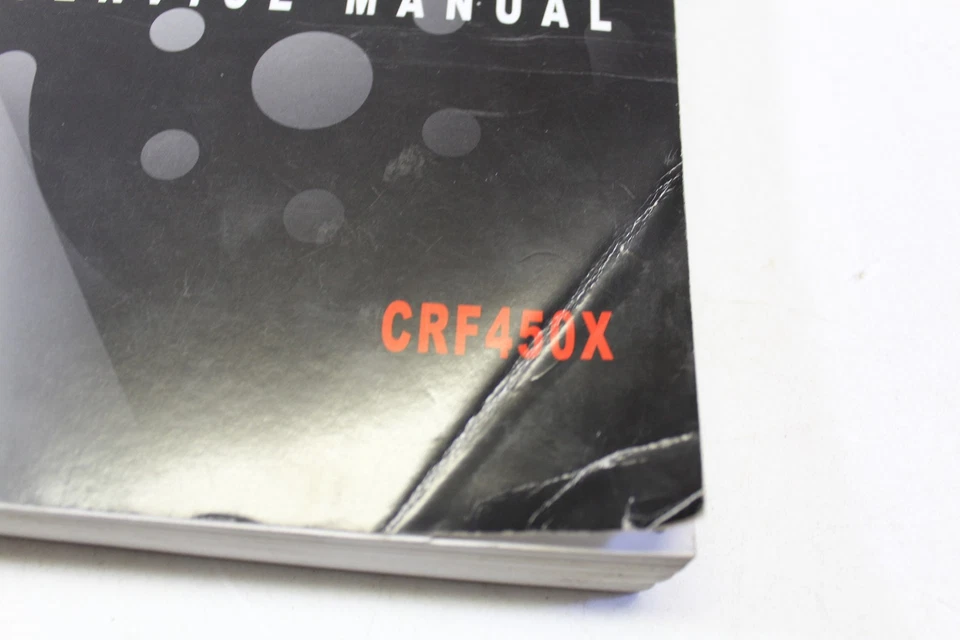 Honda CRF450 CRF 450X 2005-2014 original manual de servicio de fábrica OEM # 61MEY02 Foto 3 de 4