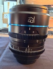 Sirui Nightwalker 75mm Cine Lens (MFT Mount) – New (Opened, Never Used) – Boxed