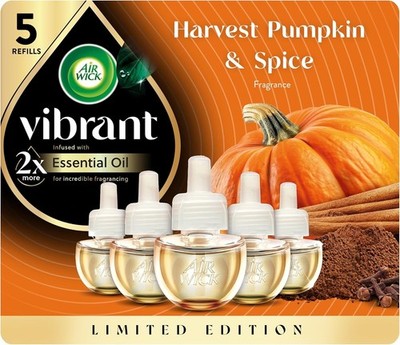 Air Wick Plug In Advanced Scented Oils Refills, Apple + Cinnamon, Fall Decoratio