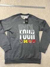 NCAA Frozen Four Sweatshirt Mens Small Gray 2024 Hockey NCAA Under Armour
