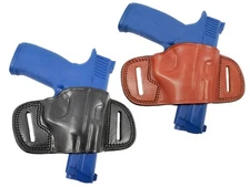 OWB Quick Draw Leather Belt Holster – Premium Cowhide  Fits SIG Sauer P320