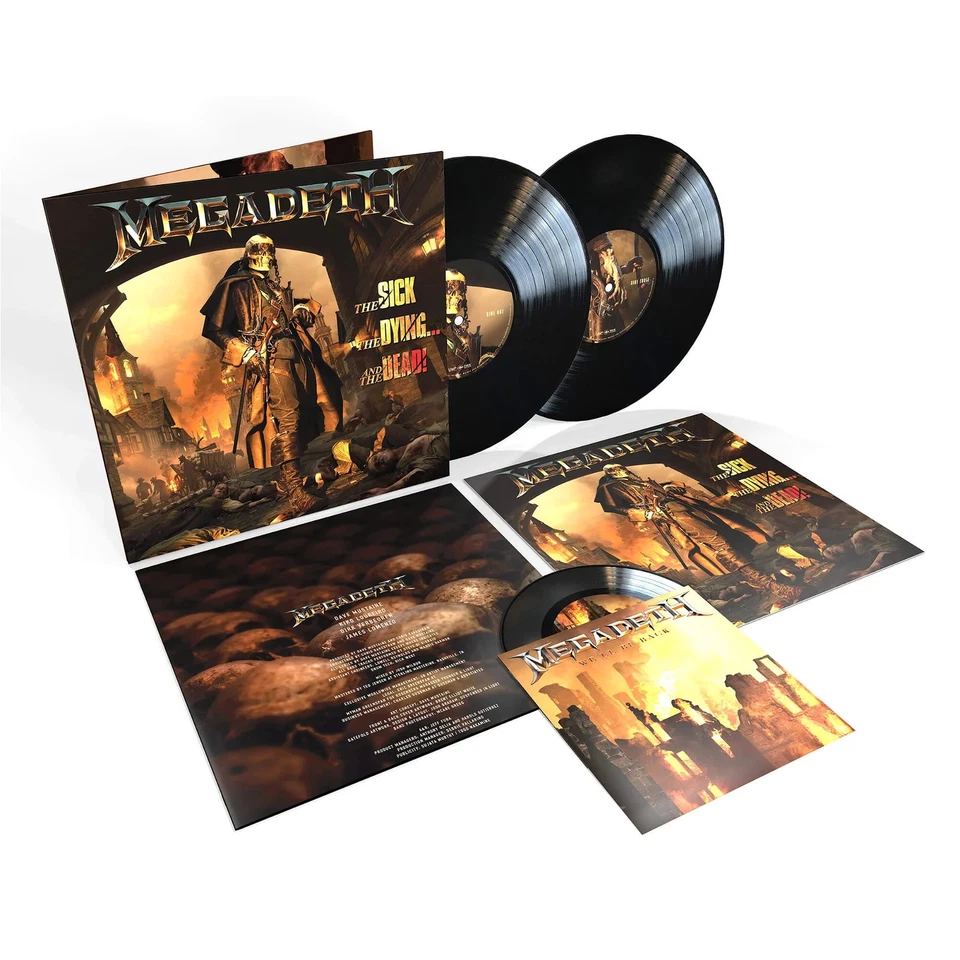 Megadeth The Sick, the Dying... And the Dead (Vinyl) (UK IMPORT) - Image 2 of 2