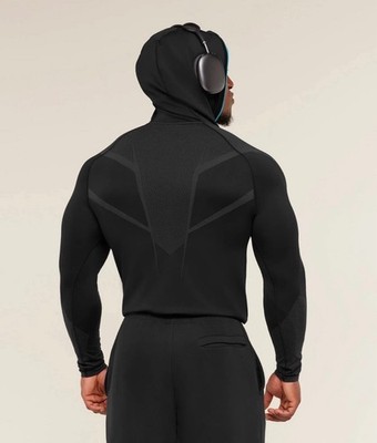 な*ー様  ONYX 5.0 SEAMLESS hoodie Gymshark Onyx 5.0 Seamless Hoodie - Black/Onyx Grey- IN HAND | eBay